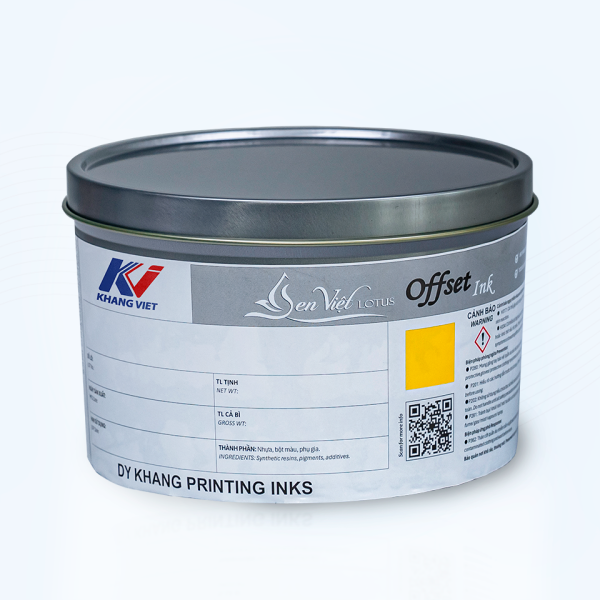 Lon kim loại mực SET VIỆT thuộc dòng mực in Offset của Khang Việt