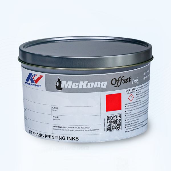 Lon kim loại mực MEKONGBIO thuộc dòng mực in Offset của Khang Việt