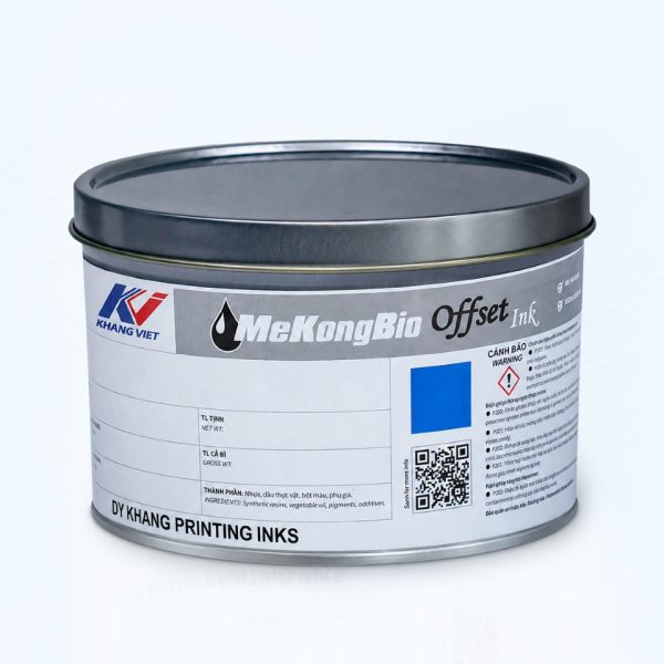 Lon kim loại mực MEKONGBIO thuộc dòng mực in Offset của Khang Việt