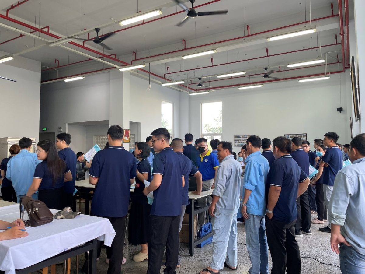 Toàn cảnh chương trình khám sức khỏe định kỳ năm 2026 tại Công ty Cổ phần SX TM Khang Việt